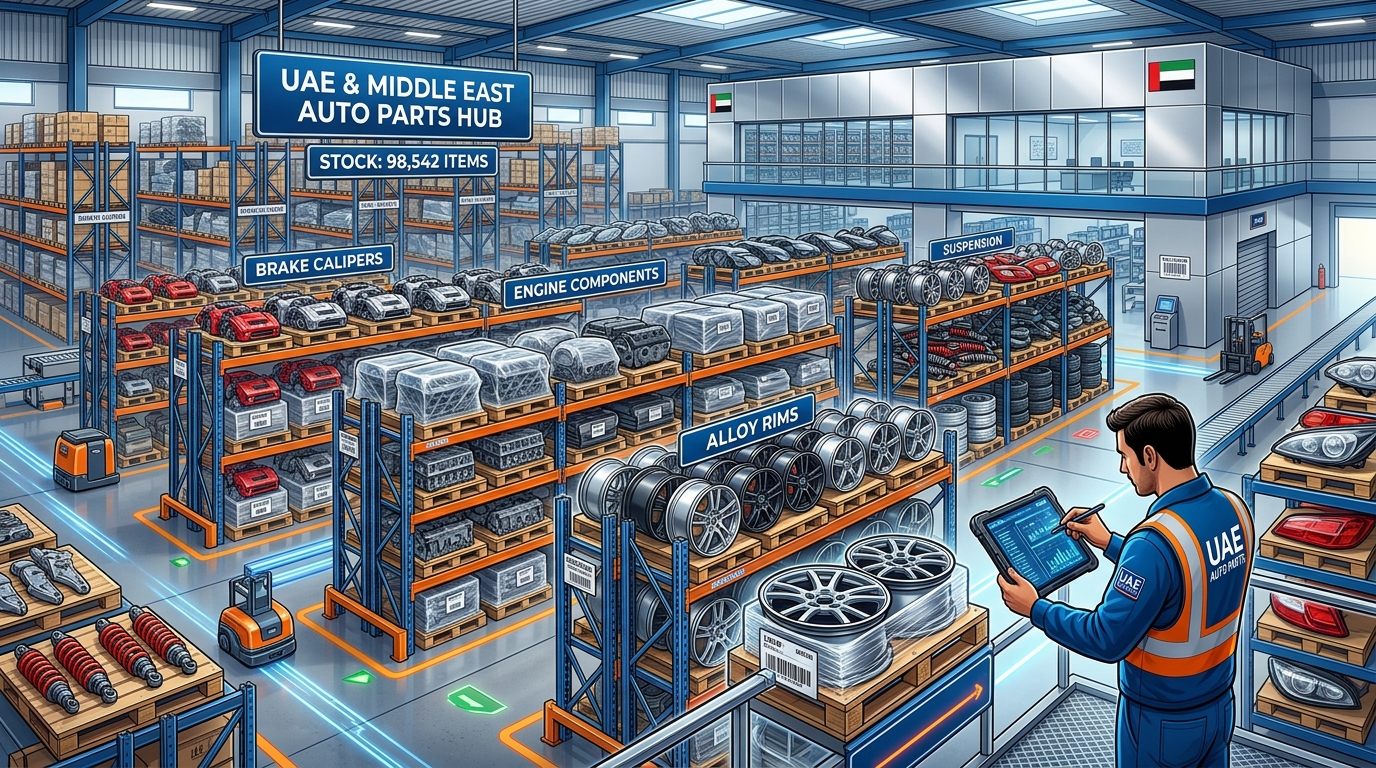 Surplus Auto Spare Parts in UAE, Qatar & Saudi Arabia: Market, Opportunities & Buyer's Guide