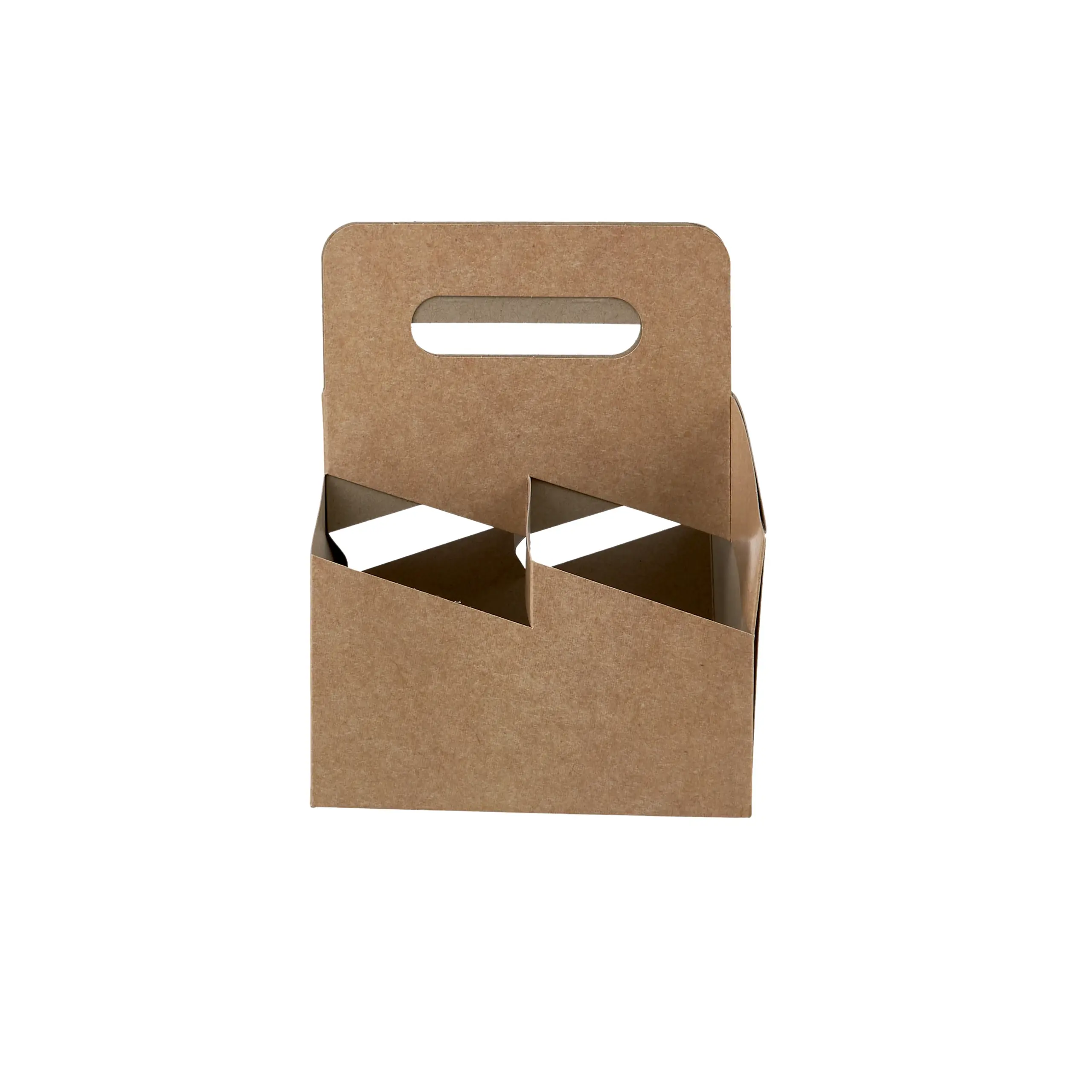 Hotpack Paper Juice Cup Carrier For 4 Cups-250PCS
