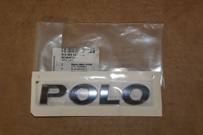 Audi-Volkswagen Name Plate-6C0853687