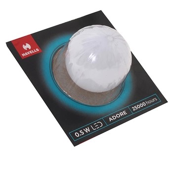 Havells Led Lamp G45 0.5W 220-240V White E27 Exp