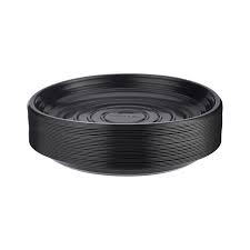 Hotpack Microwavable Plastic Plate Black 8"-250 PCS
