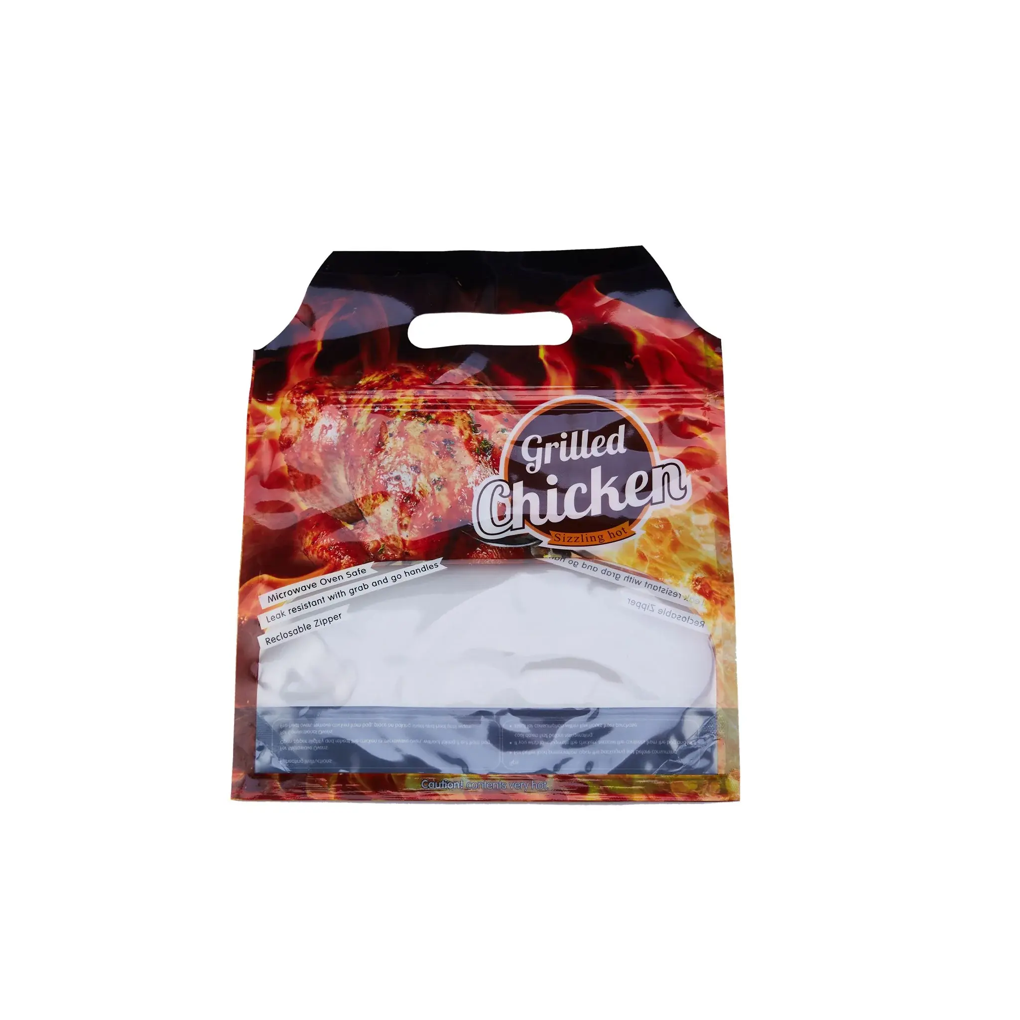Hotpack Ziplock Grill Chicken Bag Small-100PCSX10PKT