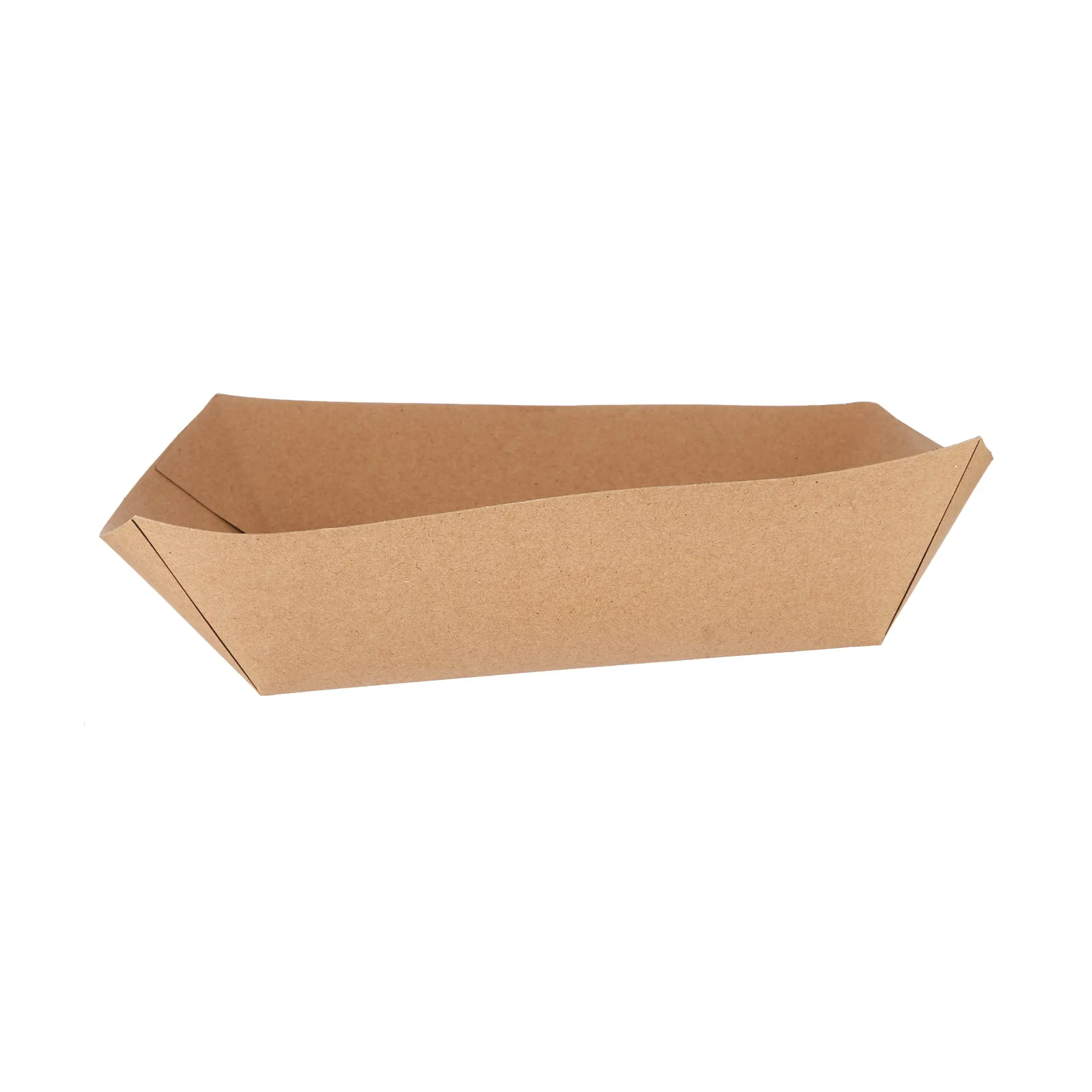 Hotpack Kraft Boat Tray Medium-500PCS