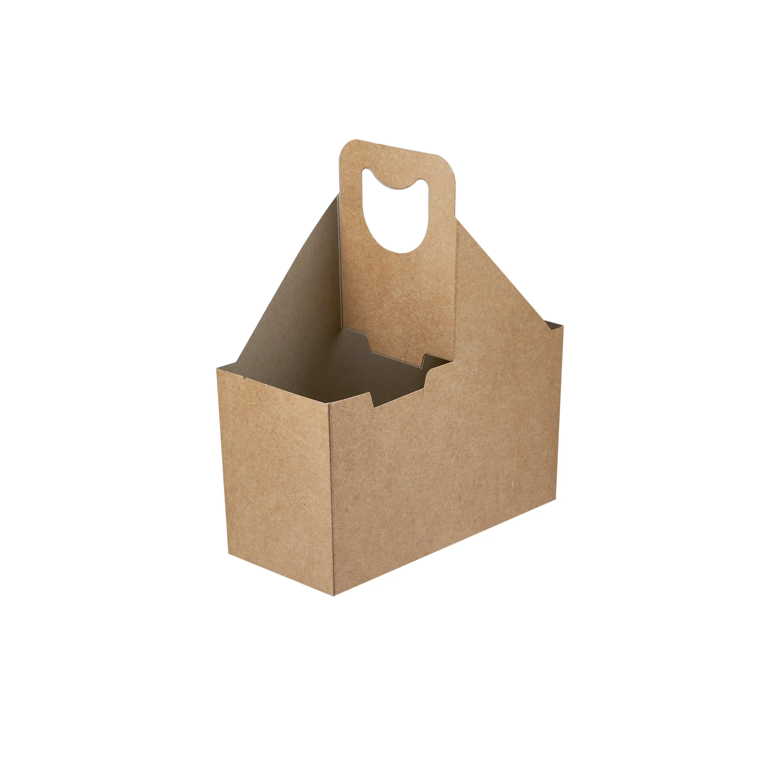 Hotpack Paper Kraft Juice Cup Carrier for 2 cups-250PCS