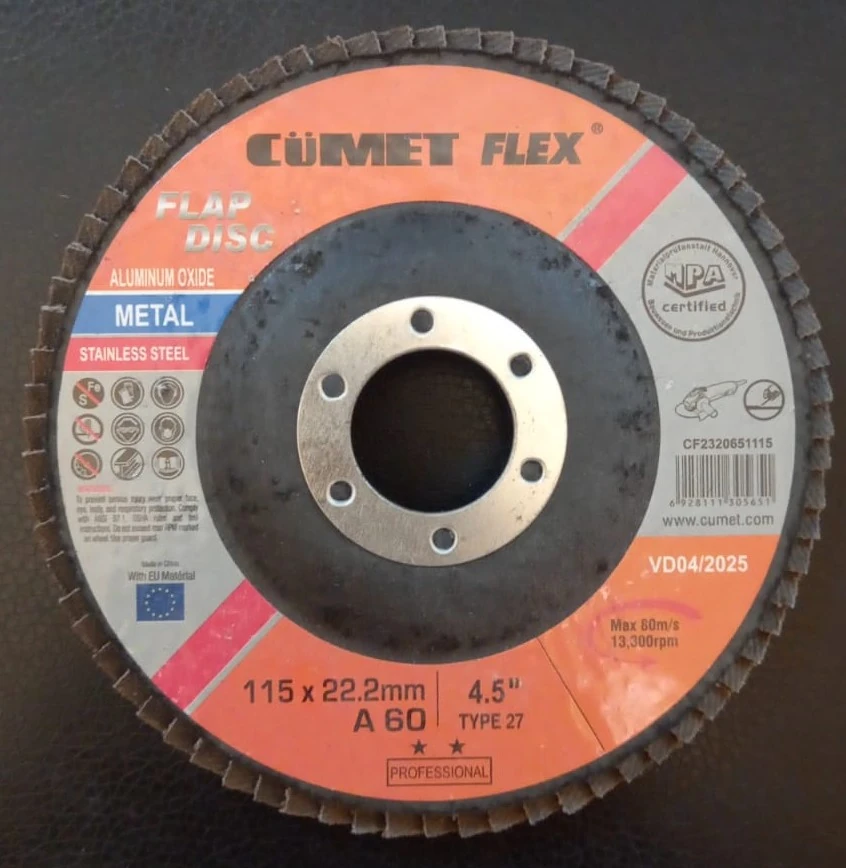 Cumet Flap Disc Alo Type D115Xg60