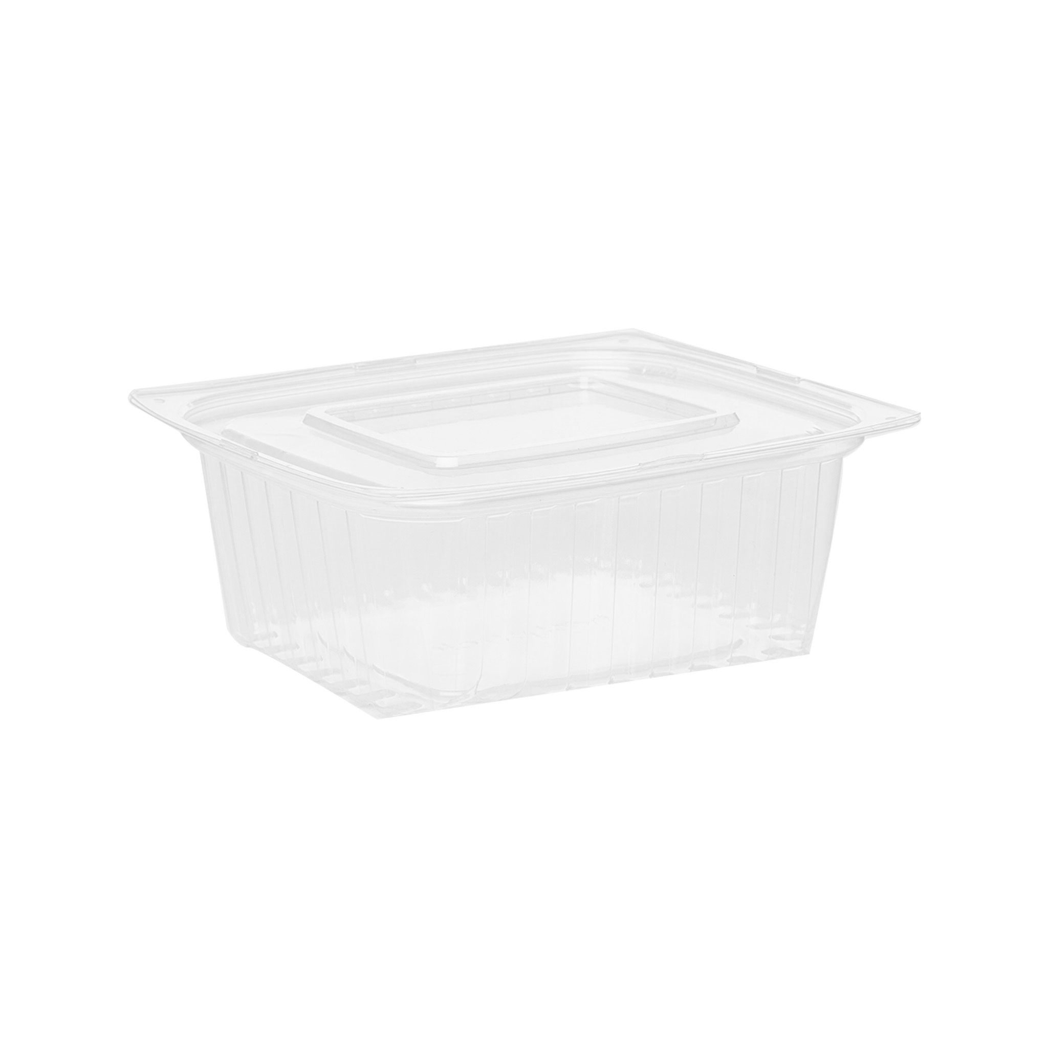 Hotpack 24Oz Plastic Clear Container with Lids-250PCS