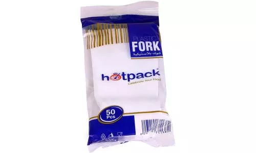 Hotpack White Heavy-duty Plastic Fork -50PCS*20PKT