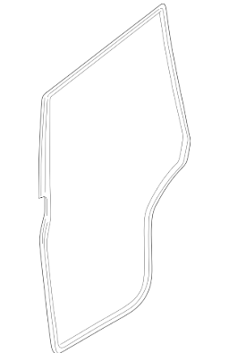 Mitsubishi Weather Strip-Mr437163