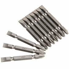 King Force 10 PCS Screw Bit Ph2 65mm +/- DB356C