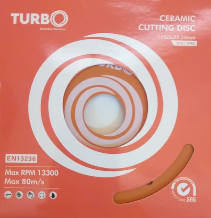 Turbo Tile Cutting Disc 4.5" Tbtd115Pro